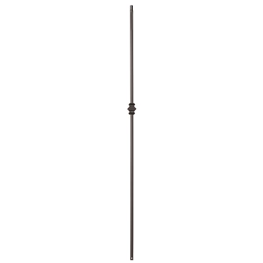 Shape Series 1/2" Square x 44"H Single Knuckle Hollow Iron Baluster